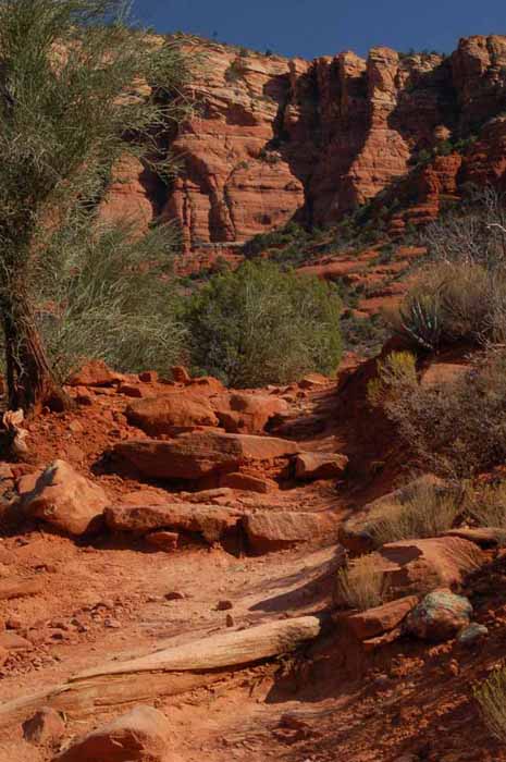 along the Bell Rock Pathway